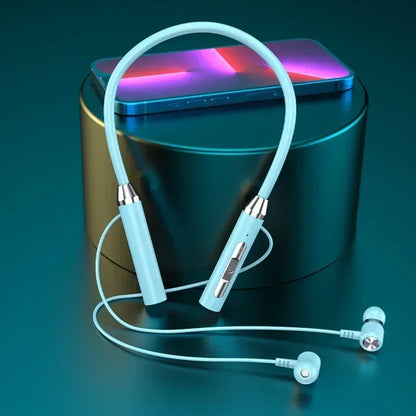 New K58 Bluetooth headset neckband magnetic headset sports running Bluetooth 5.3 headset with microphone