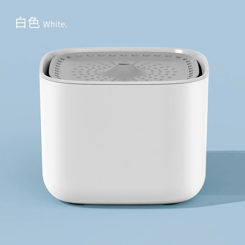 3L Cat Water Fountain Auto Recirculate PP Material Large Capacity USB Electric Mute Cats Water Dispenser for Cat to Drink Water