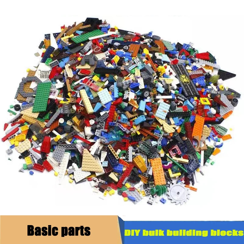 Basic Parts and High-Tech Mixed Packaging Pieces Building Blocks Bulk Model DIY Creative Bricks Assembly Kids Educational Toys