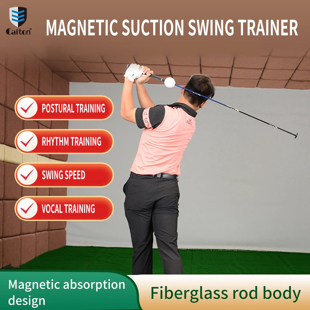 Caiton Golf Swing Trainer (2 Sizes) Boost Swing Confidence, Golf Trainer Aid, Warm Up Swing Trainer