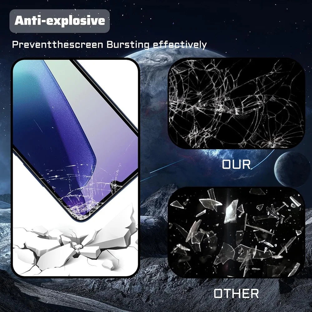 1~3 Pcs Tempered Glass For Redmi 14C 13C 12C 10C NFC Film Screen Protector For Xiaomi Redmi Note 14 13 12 11 10 Pro Pelicula de Vidro Temperado Poco C65 C75 Phone Front Glass