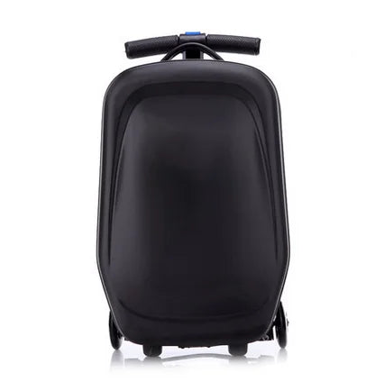 Adult Folding Business Trolley Case Design Cool Travel Suitcase Trip Cabin Skateboard Scooter Kids Riding Luggage Carrier Unisex