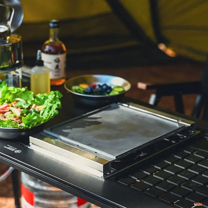 Outdoor Camping Baking Tray GS450 Stove Accessories Barbecue Grill Tray  IGT Table Accessories Outdoor Camping Gear