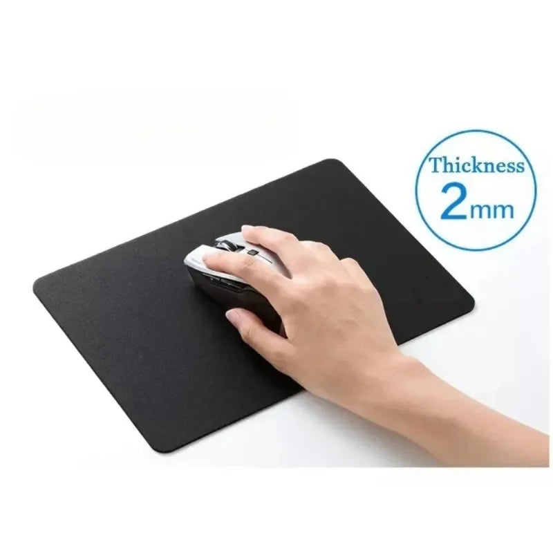 Black Cloth Mouse Pad Thick Anti-Slip Super Large Dirt-Resistant High-Quality Appearance for Computer Gaming And Office Use