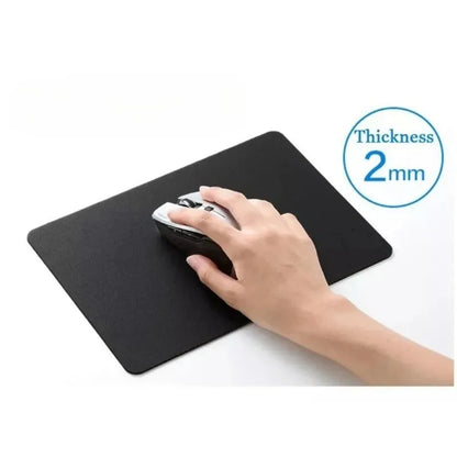 Black Cloth Mouse Pad Thick Anti-Slip Super Large Dirt-Resistant High-Quality Appearance for Computer Gaming And Office Use