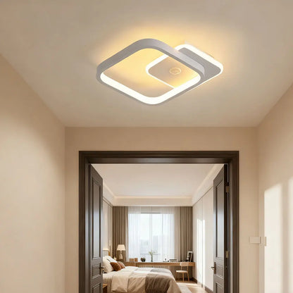 Energy Saving Smart Ceiling Light Human Body Sensor Auto on Off 85-265V for Corridor Hallway Entrance Balcony Lighting Fixture