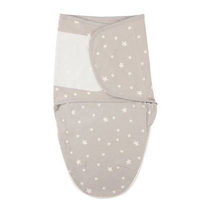 INSULAR Baby Cotton Swaddling Cloth With Caps Envelope Type Newborn Cartoon Envelope Anti-Startle Adjustable Bedding Item