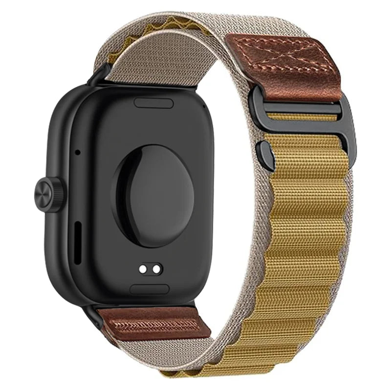 Nylon Strap for Redmi Watch 6 Active 6 Lite 6 5 4 Parachute Magnetic Buckle Elastic Wristband Xiaomi Mi Band 10 Pro 9 Pro 8 Pro
