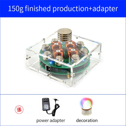 CIRMECH Intelligent Magnetic Levitation Push Type Magnetic Levitation DIY Kit DC12V 2A New Style Suspension Magnetic