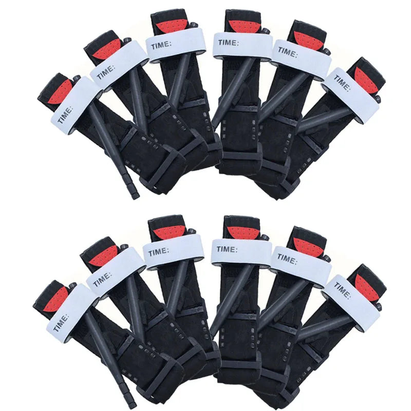 1/12 Pcs Emergency Tourniquet Outdoor Portable First Aid Quick Slow Release Tourniquets CAT Medical Tactical Equipment 65/95CM