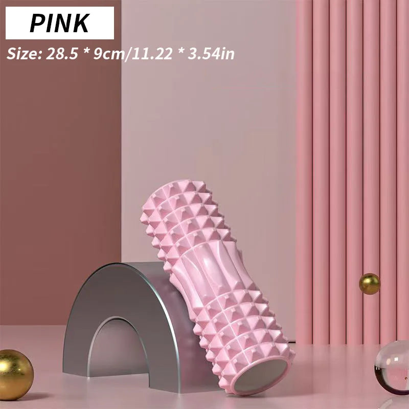 Solid massage roller foam axis massage roller - auxiliary massage muscle relaxation massage stick exercise fitness relaxation ar