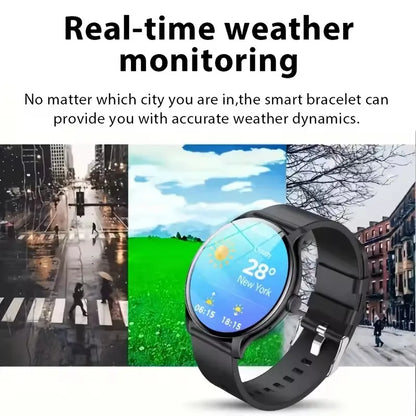 2026 Smart Watch Women Round Smartwatch Bluetooth Call Men Fitness Tracker Bracelet Custom Watch Face Watches For Android IOS
