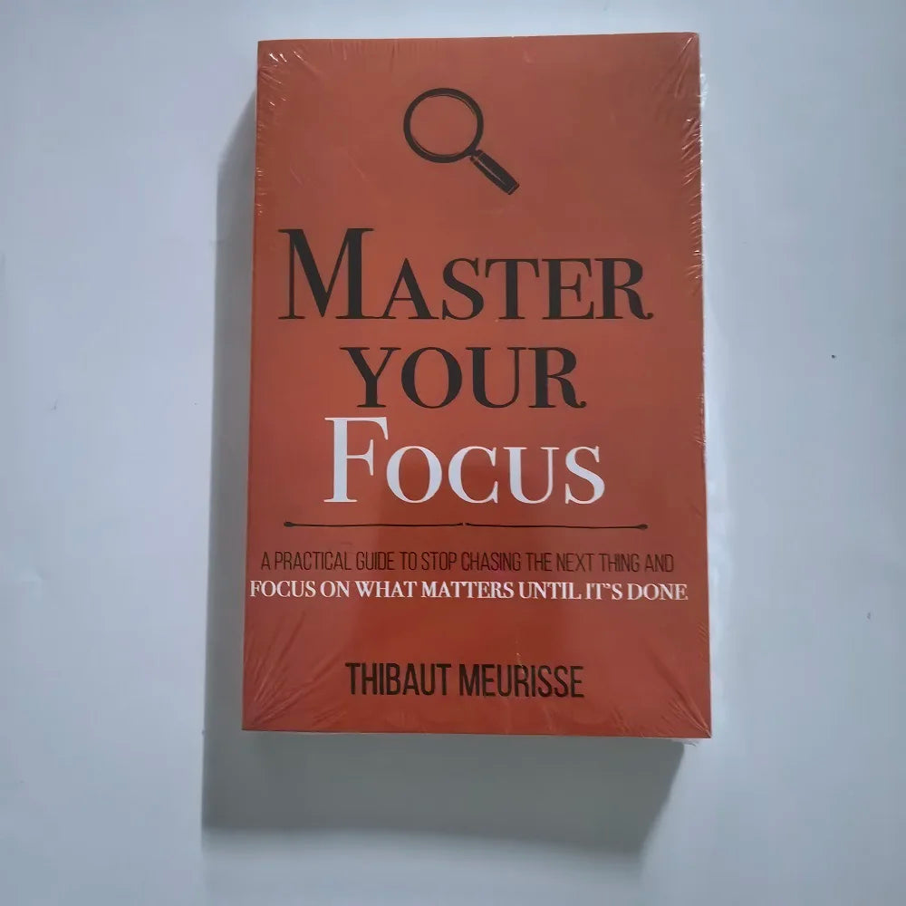 Modern Management English Book Guide Master Your Emotions,Motivation,Beliefs,Focus,Time,Thinking