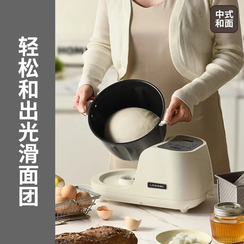 Automatic Noodle Kneading Machine Household Large Capacity Pasta Maker Intelligent Flour Mixer Cooking Machine
