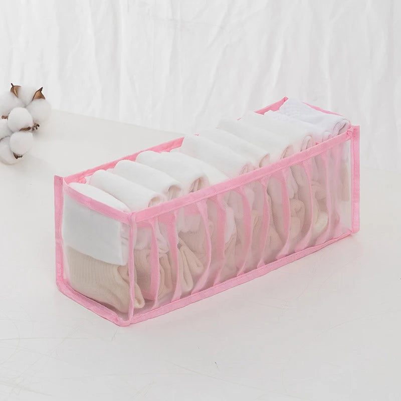 Closet Organizer For Underwear Socks Home Cabinet Divider Storage Box Drawer Organizers Bra Socks Storage Organizer Box