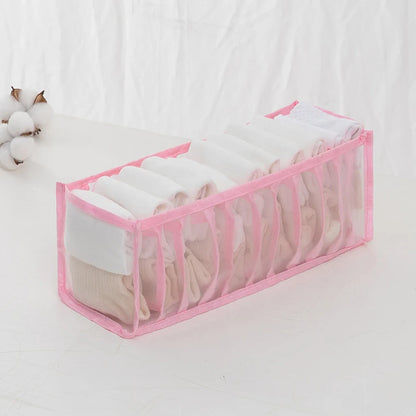 Closet Organizer For Underwear Socks Home Cabinet Divider Storage Box Drawer Organizers Bra Socks Storage Organizer Box