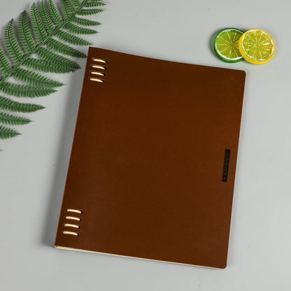 Compact eight hole replaceable core detachable notebook with non irritating hand paper B5 notebook