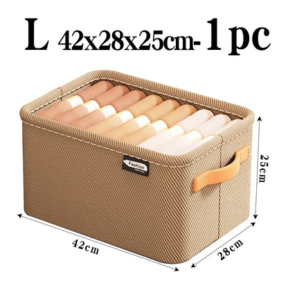 Thicken Clothes Organizer Pants Sweater Storage Cabinets Drawers Organizer Jeans Storage Box Wardrobe Clothes Storage Organizers