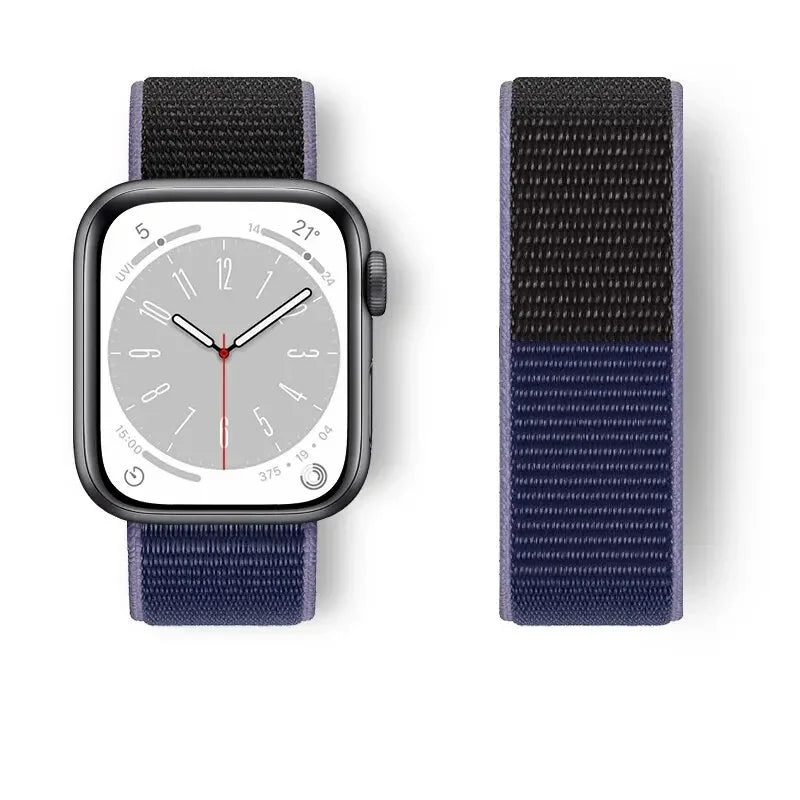 Nylon loop For Apple Watch Band Ultra-2 49mm 44mm 40mm 45mm 41mm Sport pride Bracelet iwatch Strap Series 9 8 se 7 6 5 4 3