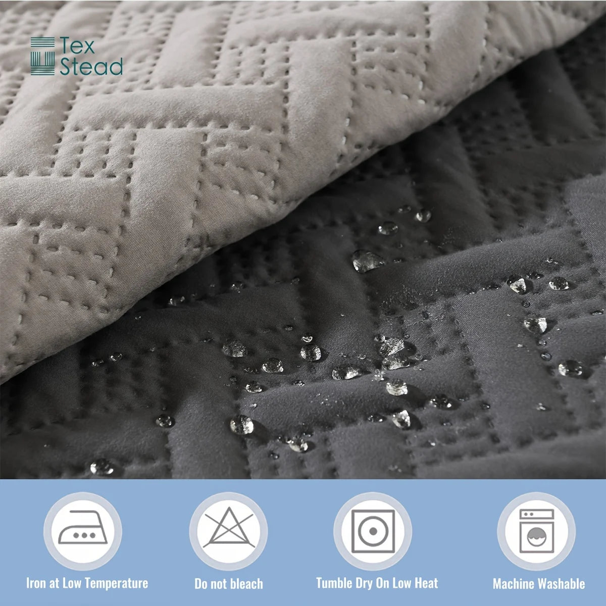 Brick Pattern Anti-Hair Pet Mat, Reversible Waterproof Dog Cushion