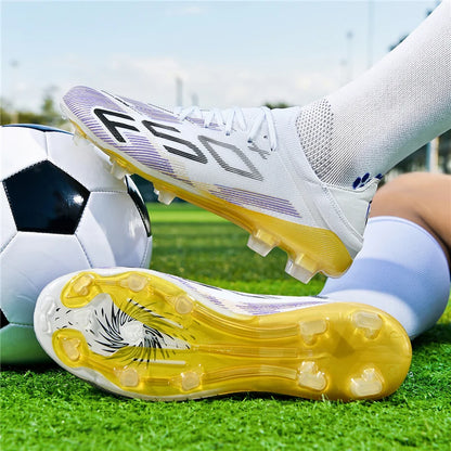 Men Resistant Professional Field Football Boots Studded Training High Quality Soccer Shoes New Casual Male Match Comfortable