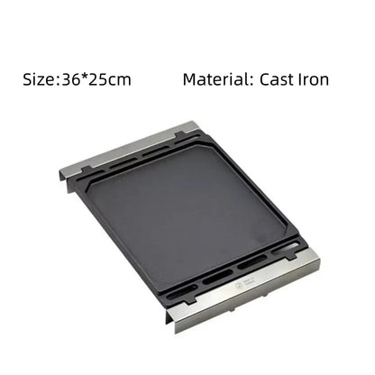 Outdoor Camping Baking Tray GS450 Stove Accessories Barbecue Grill Tray  IGT Table Accessories Outdoor Camping Gear