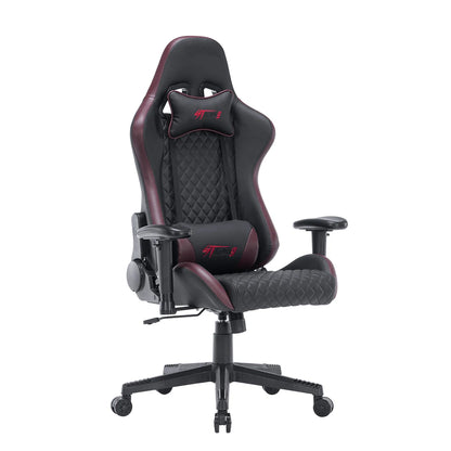 Customized Luxury PU Leather Ergonomic Adjustable Armrest Colorful Sillas Gamer RGB LED Computer Gaming Chair