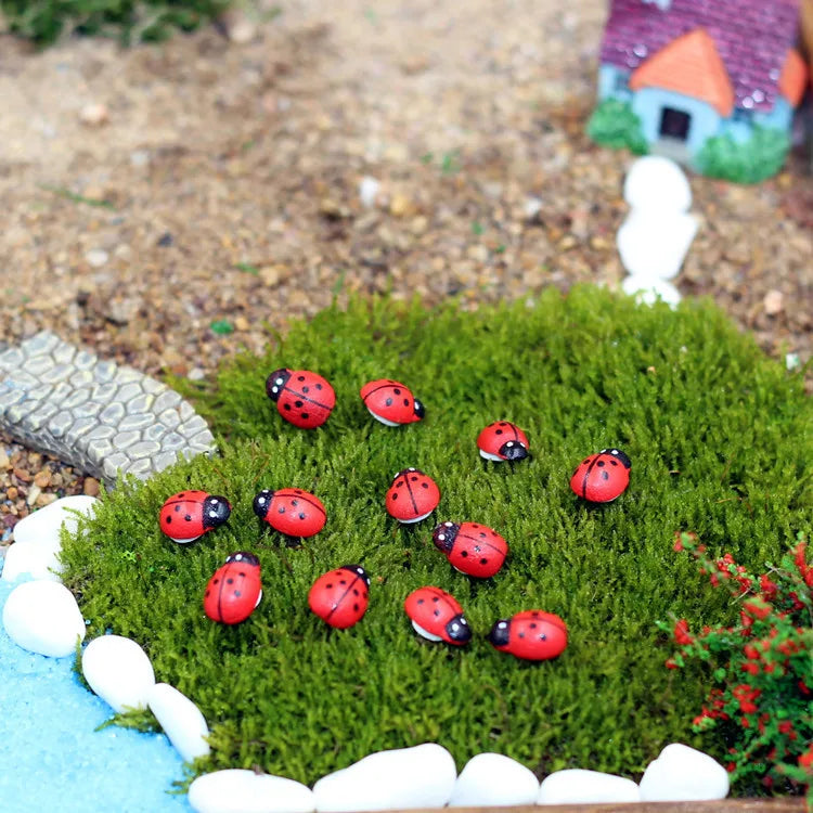 Animal Country Farm Fairy Garden Accessories Miniature Ornament Statue Figurines Landscape Bonsai Pot Dollhouse Terrarium Decor