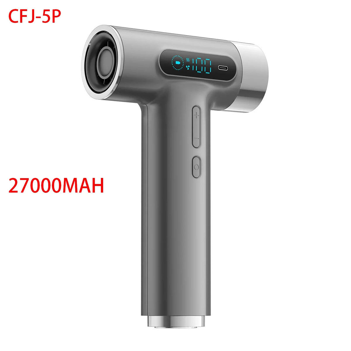 300W Wireless Hair Dryer High Speed Motor 100000RPM USB Rechargeable Foldable Blow Dryer For Student Dormitory Travel