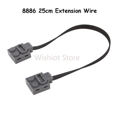 Legoeds-compatible MOC Technical Power Functions M Motor 8883 Modified Remote Control Power Group Train Lithium Battery Box 9686