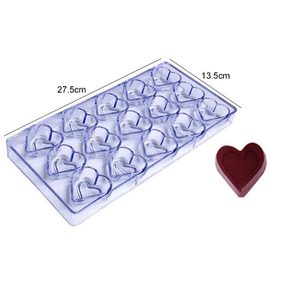 Chocolate Mold Plastic Creative Household Kitchen Baking Tools Food Grade Candy Baking Mold Various Styles DIY Baking Mold TMZ