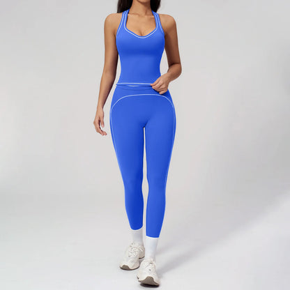 Yoga Suit 2PCS Women Tracksuits Sports Outfits Gym Clothes Running Sports Bra Suits Female Workout Yoga Clothes Athletic Wear