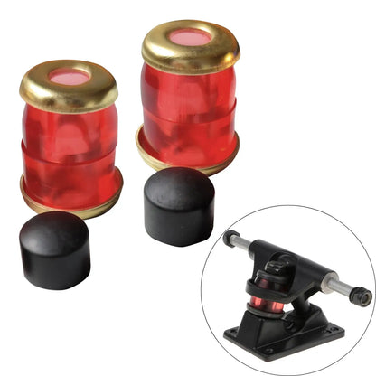 PU Skateboard Truck Bushings Soft Replacement Cylinder Conical Bushing Set for Skate Truck Upgrade