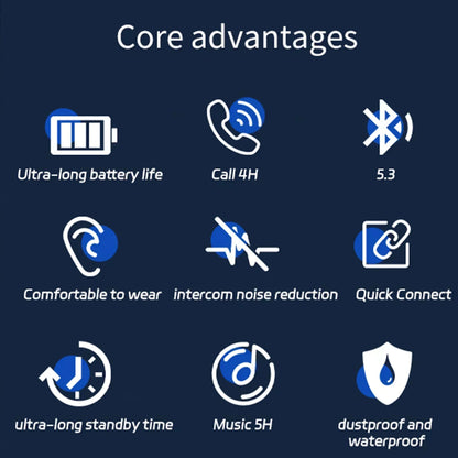 Original OWS Wireless Bluetooth 5.3 Earphones T26 Long Battery Life Earbuds HIFI Sound Quality Headphone Smart HD Call
