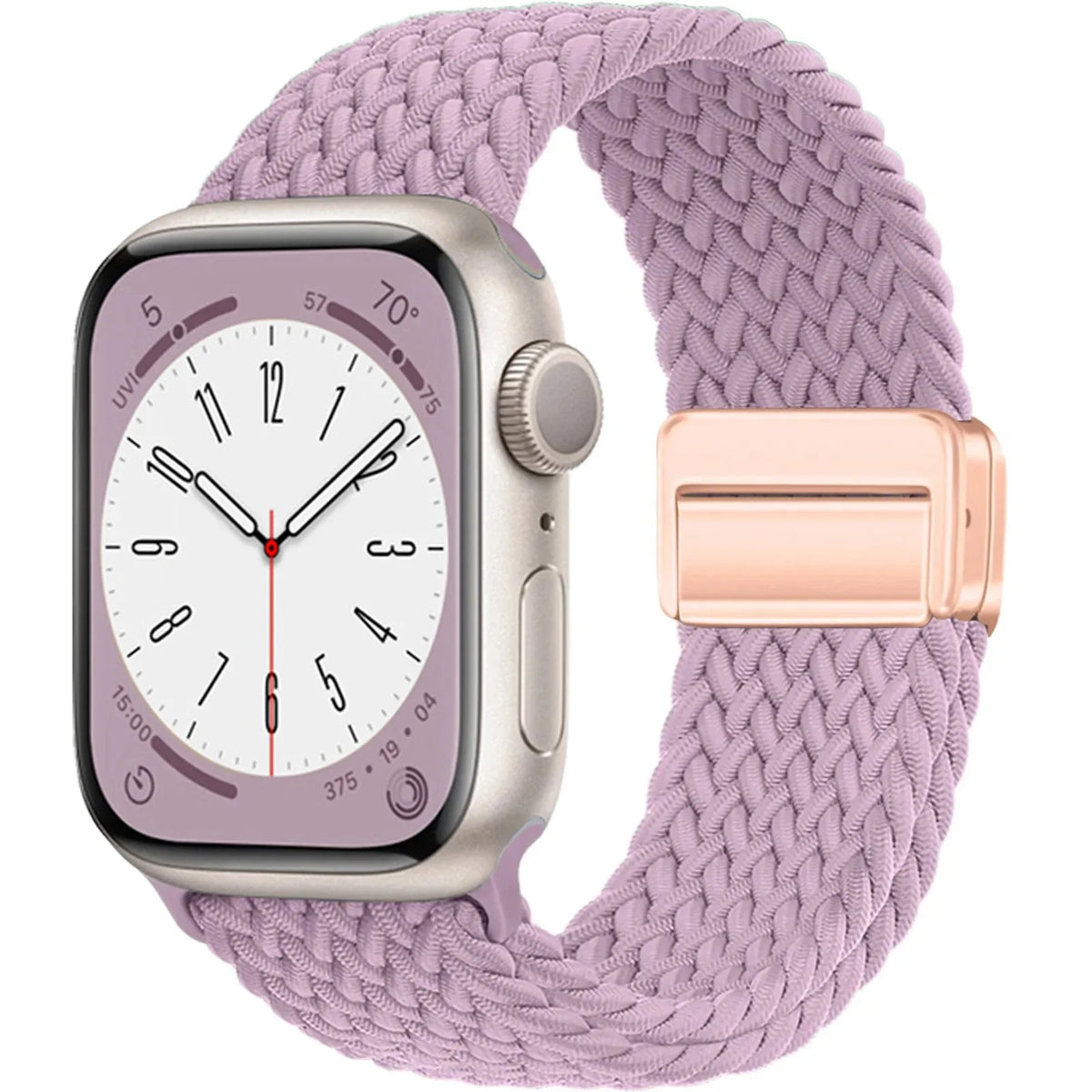 Braided Strap For Apple Watch Bands 40mm 45mm 41mm 44mm 42/46mm 49mm magnetic Bracelet iWatch series se 7 5 6 8 9 10 11 Ultra3 2