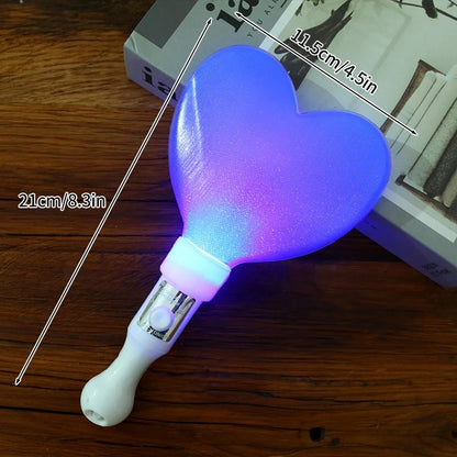Kpop Lightsticks Glowing Penlight Concert Props Glow in The Dark Light Rods Light Sticks Party Supplies Concert Accessories