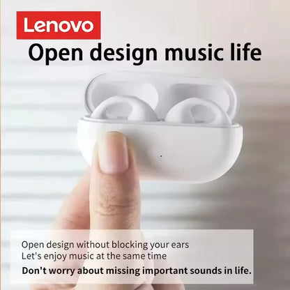Original Lenovo BT Wireless Headphones Bone Conduction Sports Bluetooth Earphones 9D HiFi Sound Touch Control Non in Ear