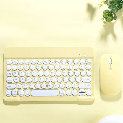 Spanish/English Keyboard Ultra Thin Wireless Keyboard Mouse for iPad Pro for Xiaomi Samsung Keyboard Bluetooth 10 inch