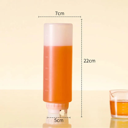 New 360/700/1000ml Squeeze Sauce Bottle Plastic Large Capacity Tomato Catchup Dispenser Ketchup Picnic Cooker