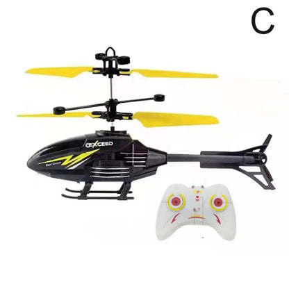 Remote Control Helicopter 2 Channel RC Helicopter Toys for Kids Flying Toys Infraed Induction Suspension Aircraft Charging Gift
