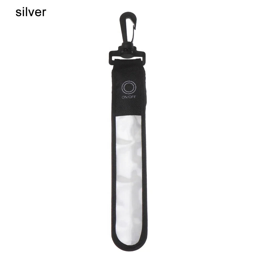 LED Glowing Luminous Reflective Backpack Hanging Light  Night Running Safety Alert Wristband Outdoor Sport Armband Light