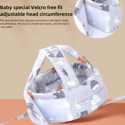 Baby Head Protection Hat for Learning To Walk Breathable Washable Toddler Safety Helmet Anti Fall Impact Soft Cap Baby Pillow