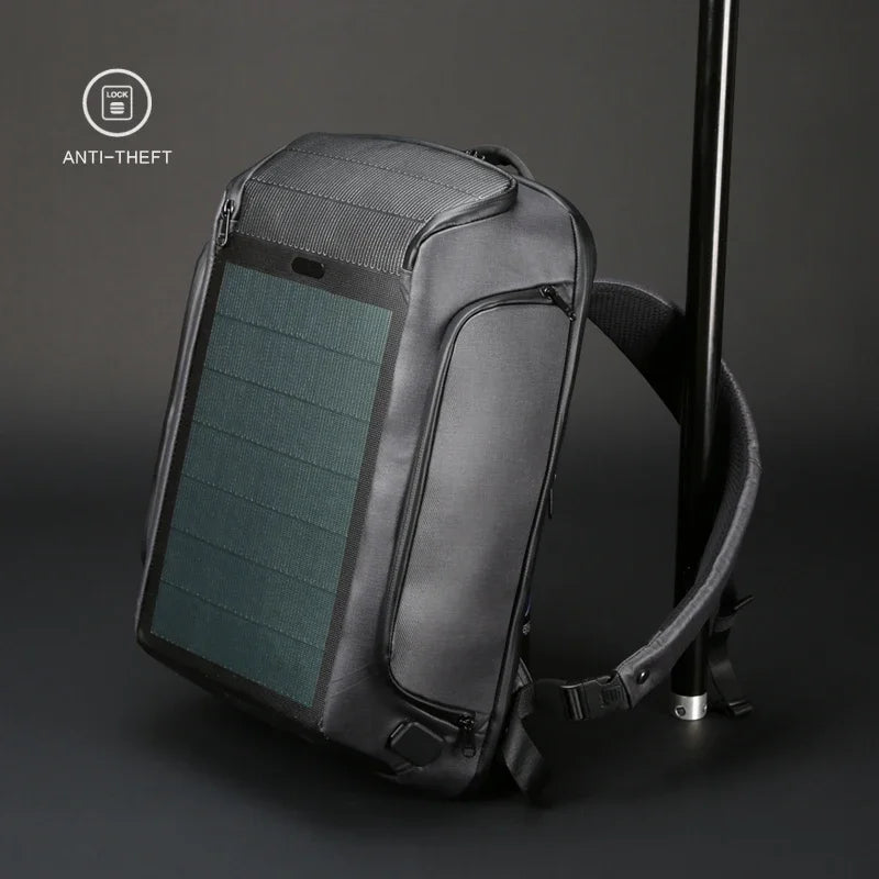 High-quality Outdoor Fitness Popular waterproof usb charging multi-function bag solar battery power distribution board backpack