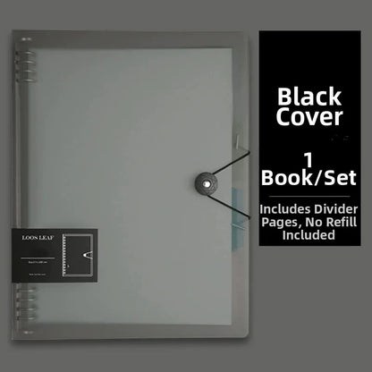 60Sheet Replaceable Refill Loose Leaf Notebook A4 A5 B5 Spiral Binder Paper Index Writing Book Stationery Office School Supplies