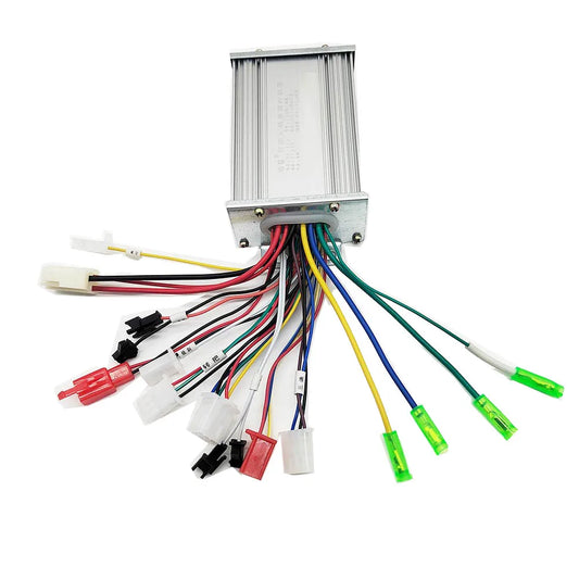 36V/48V 350W e-bike Brushless Controller for Electric Bicycle E-scooter Dual Mode Sensor/Sensorless