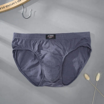 1PC Cotton Briefs Men's Comfortable Underpants Male Breathable Underwear Lingerie Panties Plue Size Xl -5XL