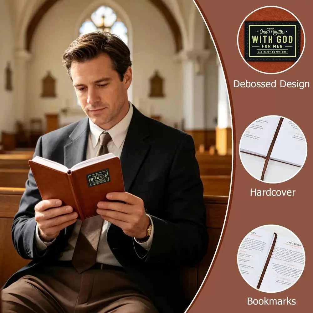 One Minute with God for Men/Women: 365 Devotions - Bitte Study Guides & 40 DÍAS DE VIAJE EN SILENCIO
