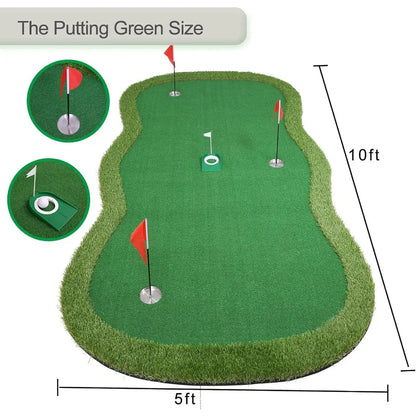 Large Professional Golf Putting Green Mat for Indoor Outdoor Use HighQuality Artificial Turf Practice Surface for Improving Put