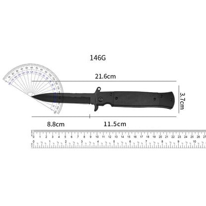 Portable Folding Utility Knife, High Hardness Stainless Steel for Fruit Cutting, Camping Prep & Everyday Tasks
