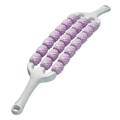 New Flexible Muscle Massage Roller For Leg Back Body Relaxation Portable Yoga Deep Tissue Knobbed Roller Fitness Recovery Tool